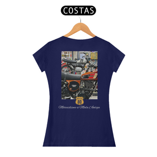 Nome do produtoCamiseta Feminina XT 500 e Mini Enduro - Costas