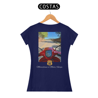 Nome do produtoCamiseta Feminina Vespa PX200E - Costas