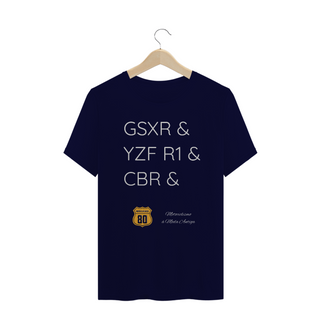 Nome do produtoCamiseta Plus Riders - GSXR YZF R1 e CBR