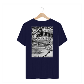 Nome do produtoCamiseta Plus Riders Sketch Motor XL250R - estampa nas costas