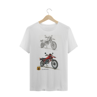 Nome do produtoCamiseta Plus Riders - XL 250R Vermelha - by Nello Petri