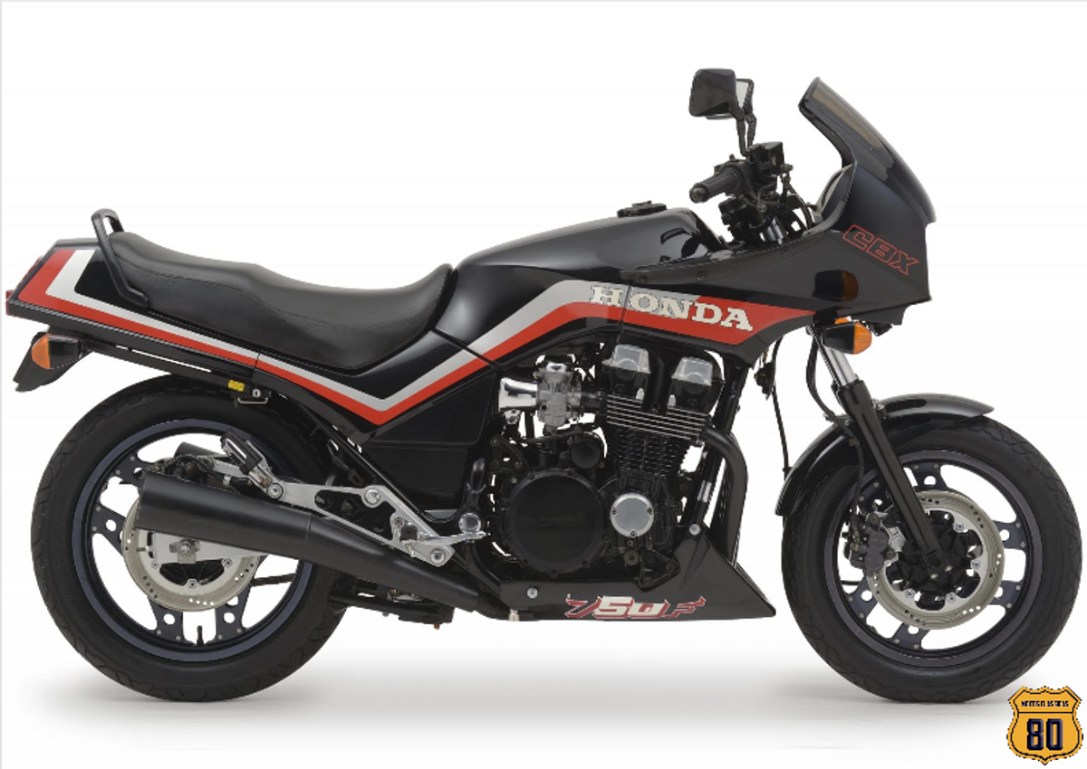 Nome do produto: Poster CBX 750F 86  Black