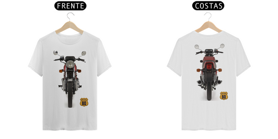 Camiseta FRENTE E COSTAS CB 400