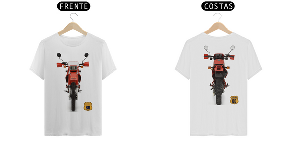 Camiseta FRENTE e COSTAS XLX 350R