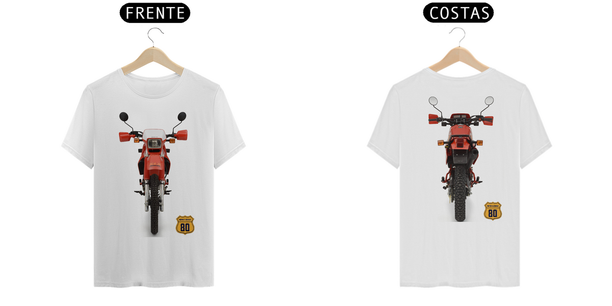 Nome do produto: Camiseta FRENTE e COSTAS XLX 350R