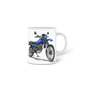 Nome do produtoCaneca XL250R Azul esboço - By Nello Petri