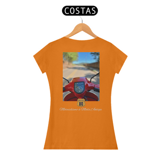 Nome do produtoCamiseta Feminina Vespa PX200E - Costas