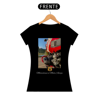 Nome do produtoCamiseta Feminina BMW R100GS Paris Dakar