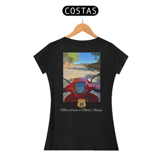 Camiseta Feminina Vespa PX200E - Costas