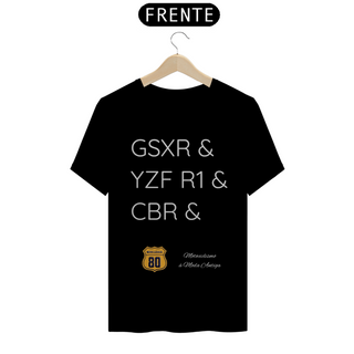 Nome do produtoCamiseta GSXR, YZF e CBR