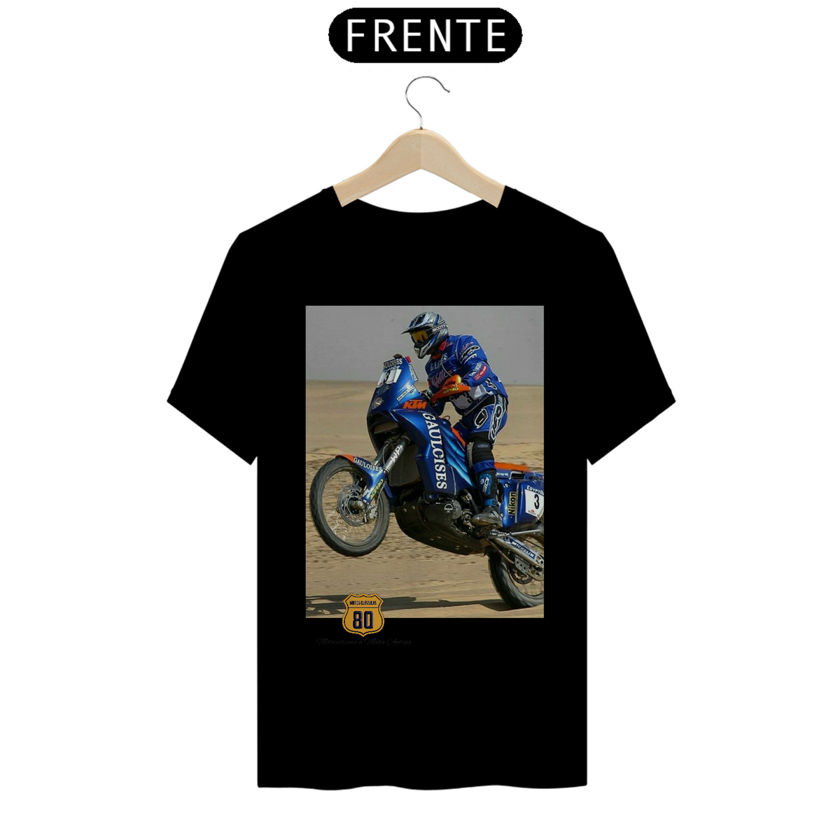 Nome do produto: Camiseta Paris Dakar