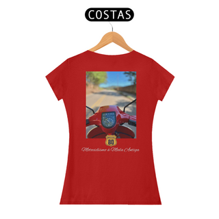 Nome do produtoCamiseta Feminina Vespa PX200E - Costas