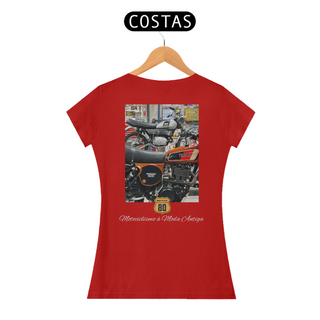 Nome do produtoCamiseta Feminina XT 500 e Mini Enduro - Costas