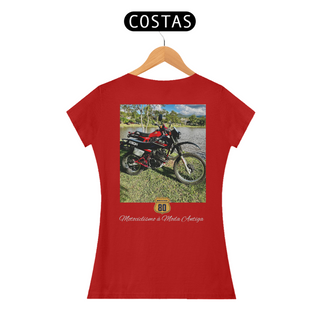 Nome do produtoCamiseta Feminina XL 250R e XLX 250R - Costas