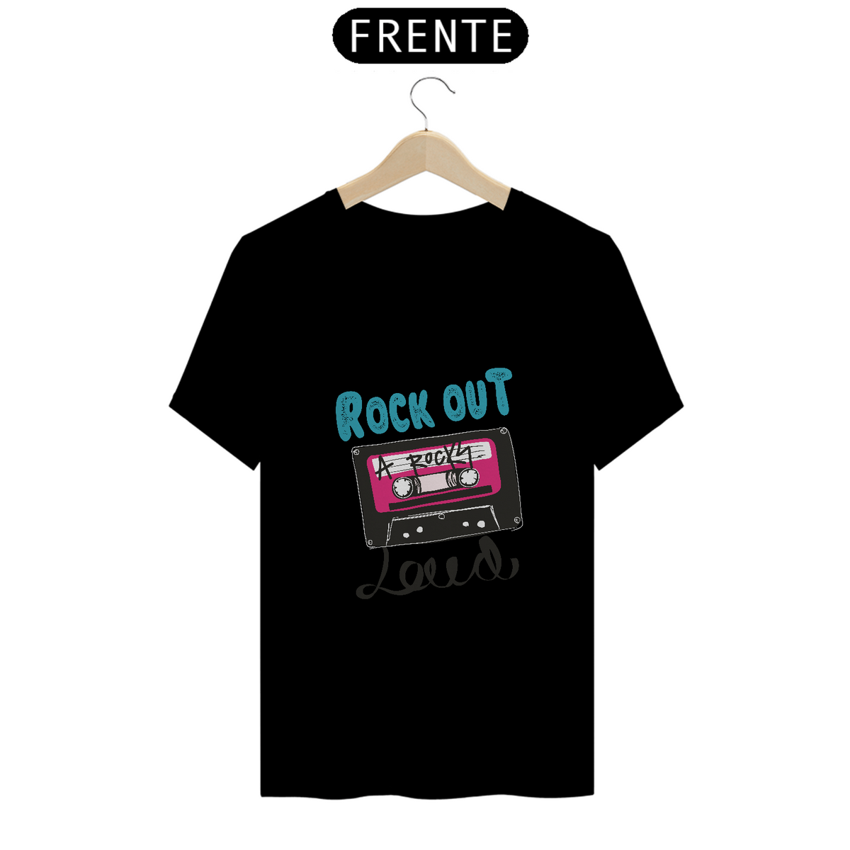 Nome do produto: Rock em Voz Alta- tshirt