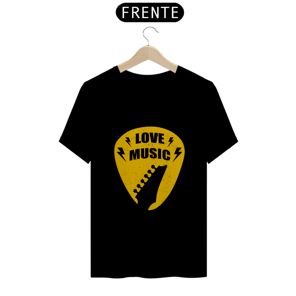Nome do produto: Love Music- tshirt