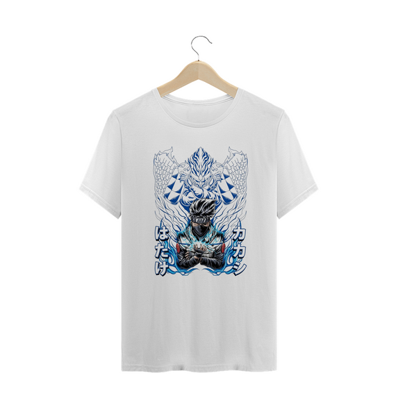 Camisa T-shirt Plus Size - Kakashi ( Naruto)