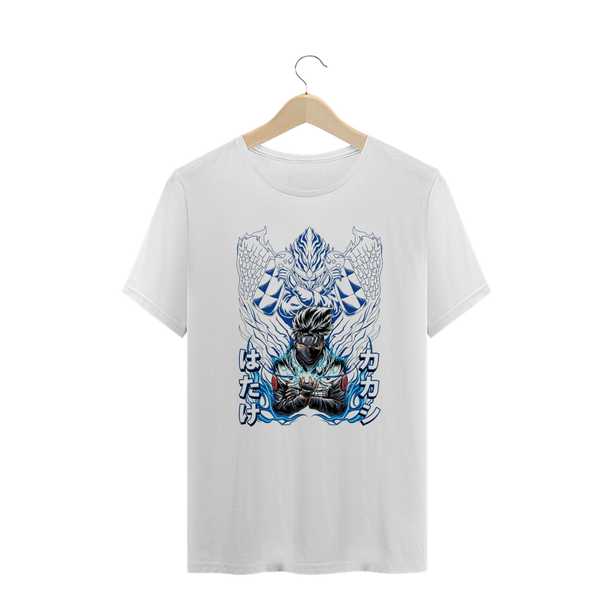 Nome do produto: Camisa T-shirt Plus Size - Kakashi ( Naruto)