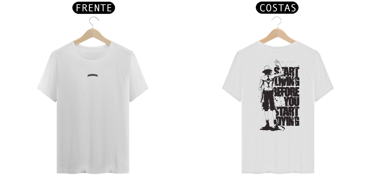 Nome do produto: Camisa T-shirt Premiun - Ace ( One Piece )