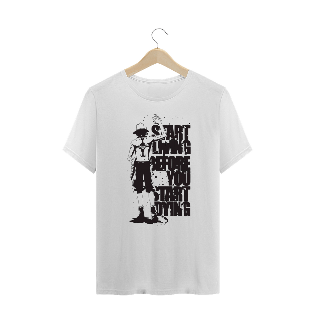 Nome do produto: Camisa T-shirt Plus Size - Ace ( One Piece )
