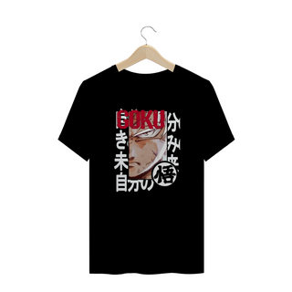 Camisa T-shirt Plus Size - Goku ( Dragon Ball Z)