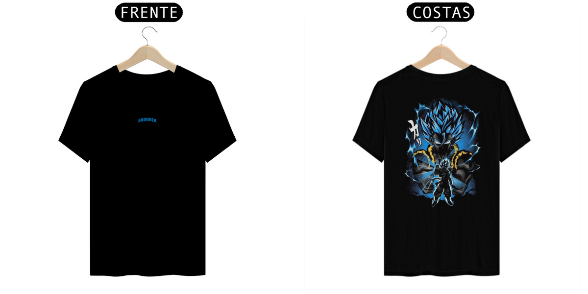 Nome do produto: Camisa T-shirt Premiun - Gogeta Blue ( Dragon Ball Z)