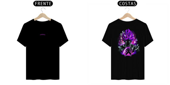 Camisa T-shirt Premiun - Goku Black ( Dragon Ball Z)