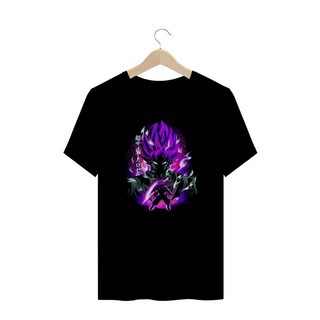 Camisa T-shirt Plus Size - Goku Black ( Dragon Ball Z)