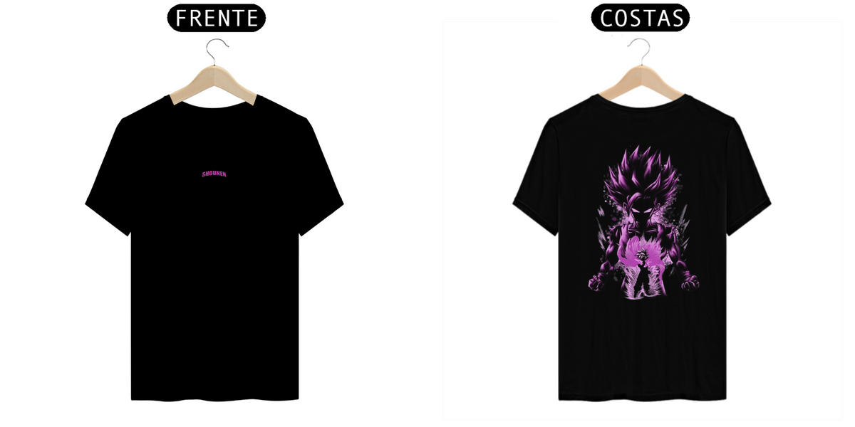 Nome do produto: Camisa T-shirt Premiun - gohan( Dragon Ball Z)