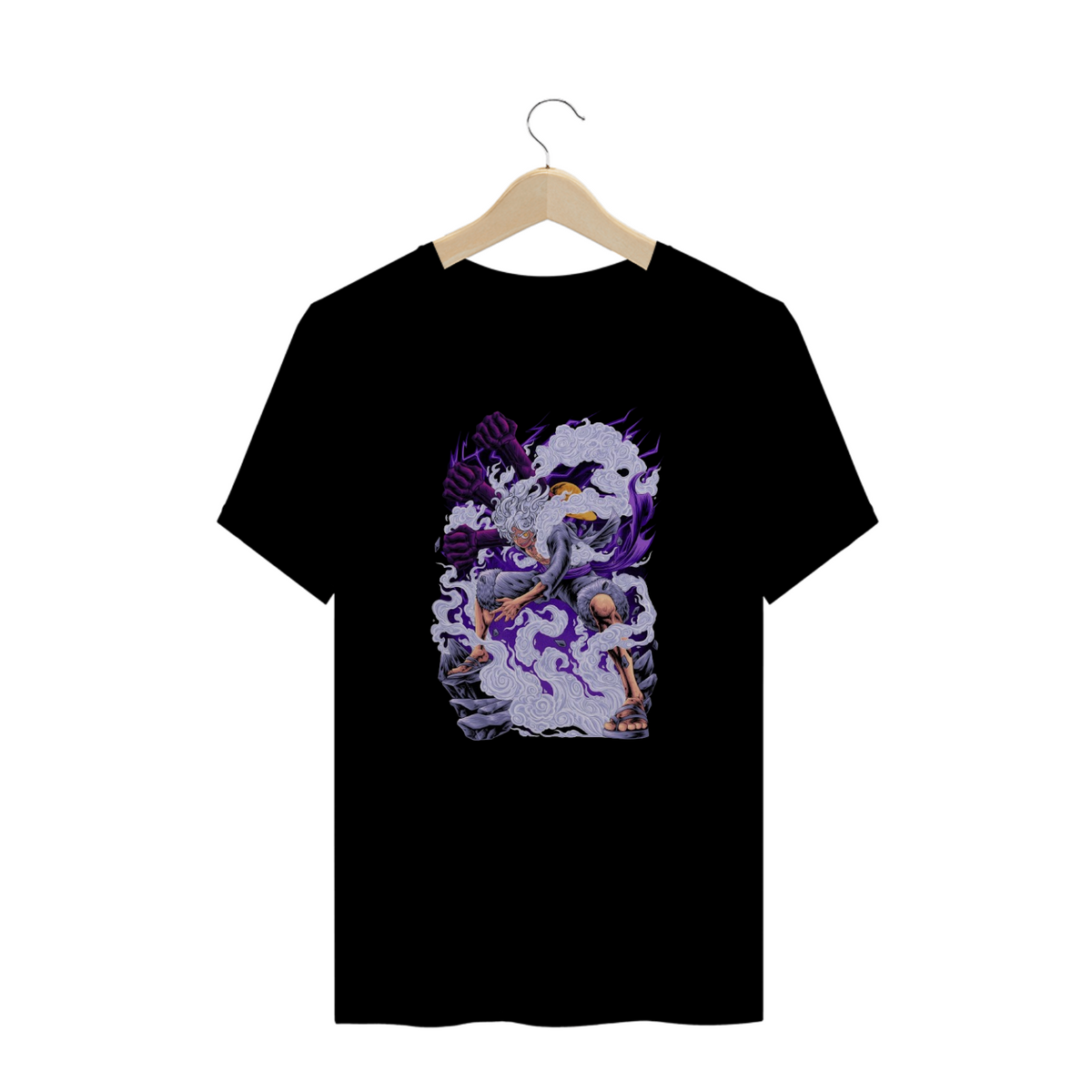 Nome do produto: Camisa T-shirt Plus Size - Luffy Gear 5 ( One Piece )