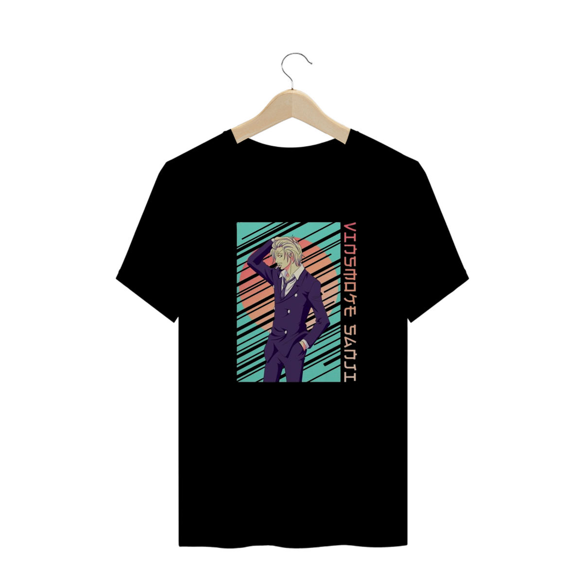 Nome do produto: Camisa T-shirt Plus Size - Sanji ( One Piece )