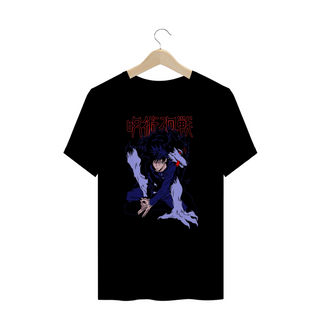 Camisa T-shirt Plus Size - Megumi (Jujutsu Kaisen)