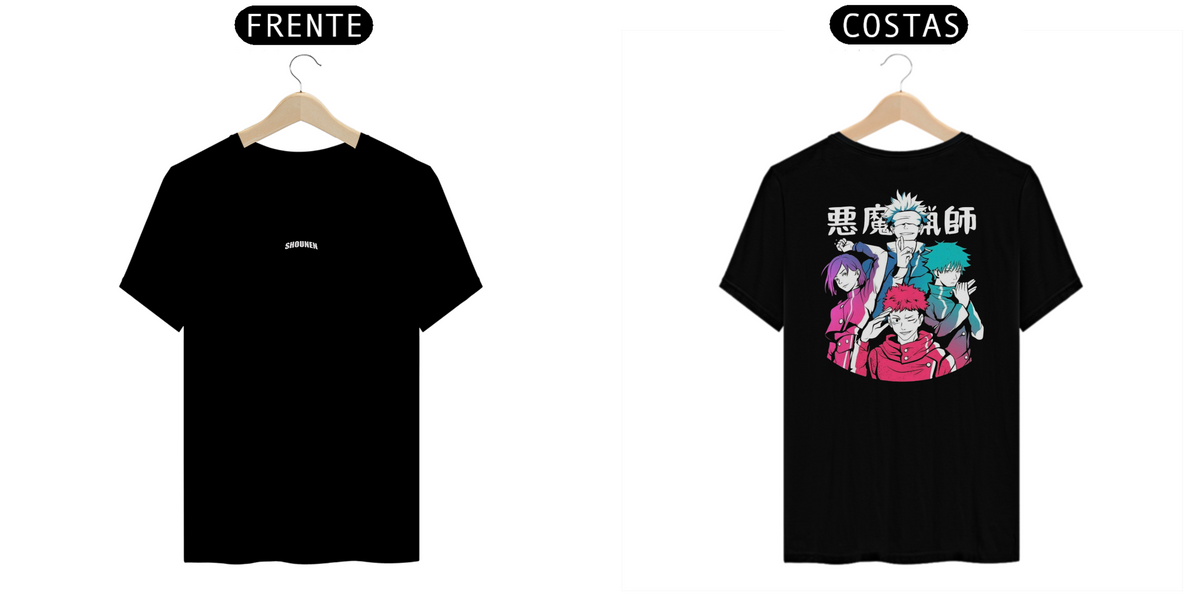 Nome do produto: Camisa T-shirt Premiun - Jujutsu Kaisen