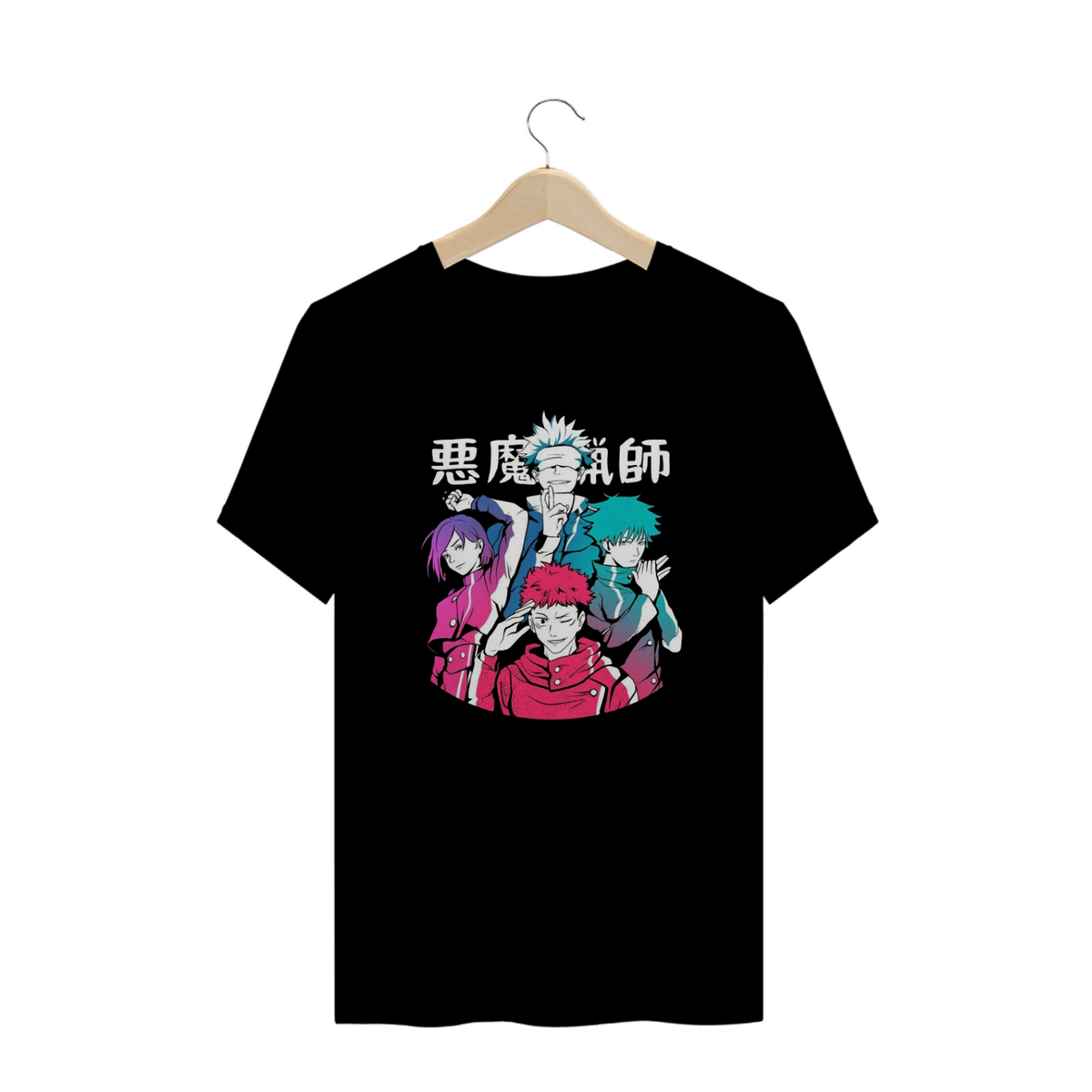 Nome do produto: Camisa T-shirt Plus Size - Jujutsu Kaisen