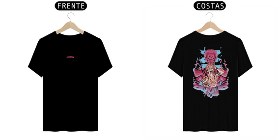 Camisa T-shirt Premiun - Sukuna (Jujutsu kaisen)