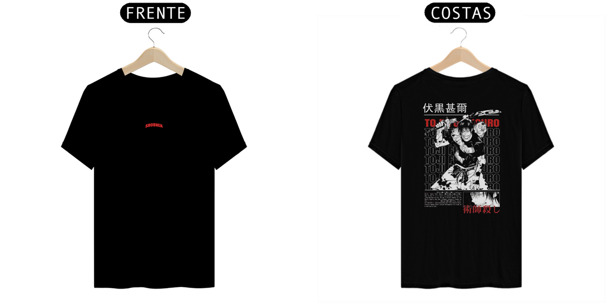 Nome do produto: Camisa T-shirt Premiun - Toji (Jujutsu kaisen)