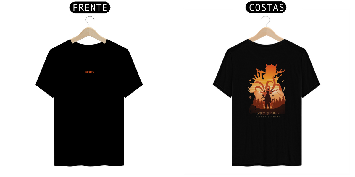 Nome do produto: Camisa T-shirt Premiun - Naruto