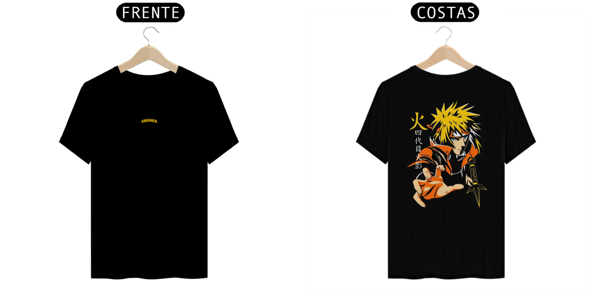 Nome do produto: Camisa T-shirt Premiun - Minato ( Naruto)