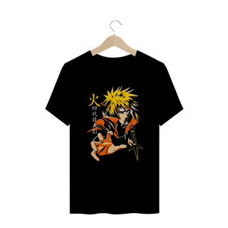 Camisa T-shirt Plus Size - Minato ( Naruto)