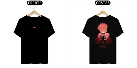 Camisa T-shirt Premiun - Itadori (Jujutsu Kaisen)