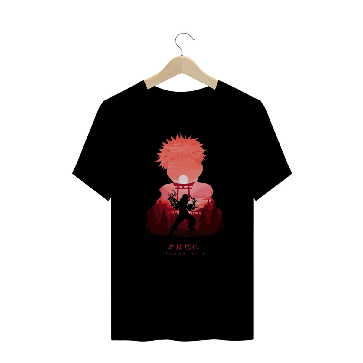 Nome do produto: Camisa T-shirt Plus Size - Itadori (Jujutsu Kaisen)