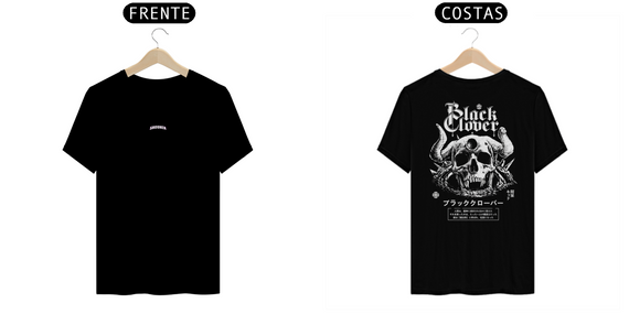 Camisa T-shirt Premiun - Black Clover