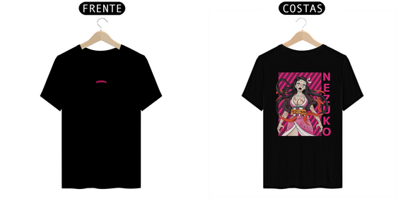 Camisa T-shirt Premiun - Nezuko (Kimetsu No Yaiba)