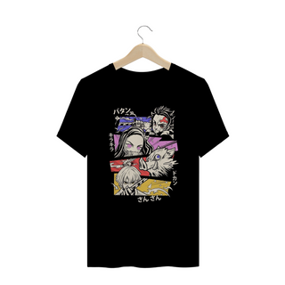 Camisa T-shirt Plus Size -  Kimetsu no Yaiba