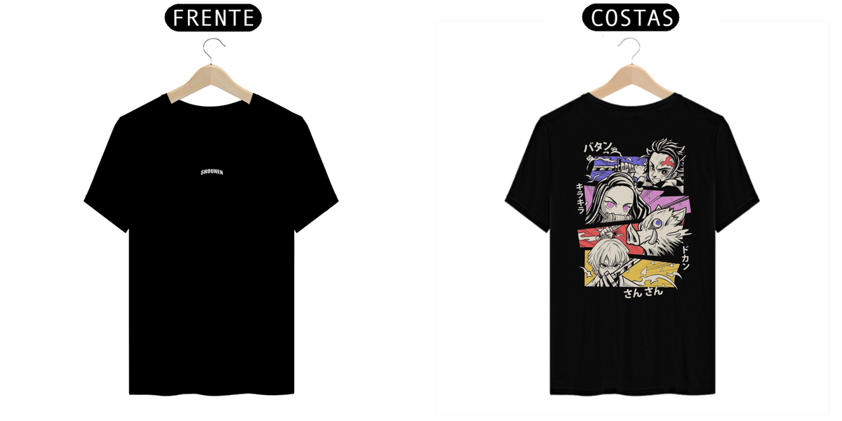 Nome do produto: Camisa T-shirt Premiun - Kimetsu no Yaiba