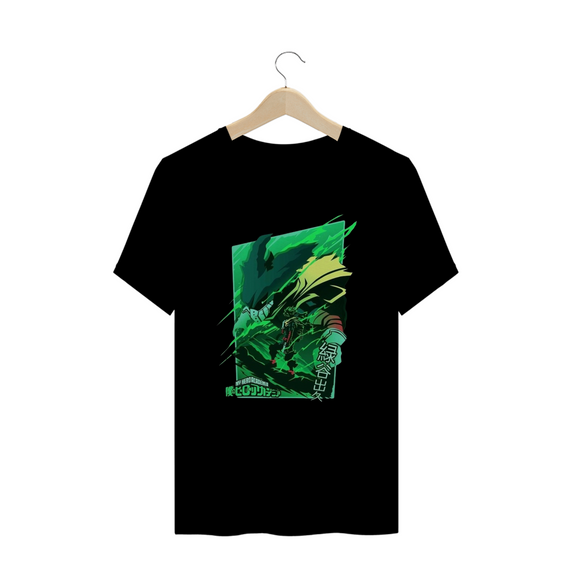 Camisa T-shirt Plus Size - Midoriya (My Hero Academia)