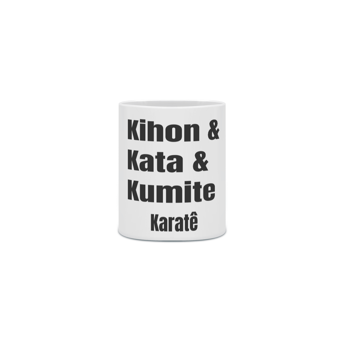 Nome do produto: Caneca Porcelana Fundamentos Karatê