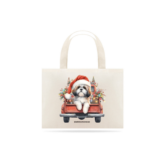 Ecobag Natal - Shih Tzu