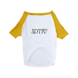 Nome do produtoT-shirt Pet - Adt1coração