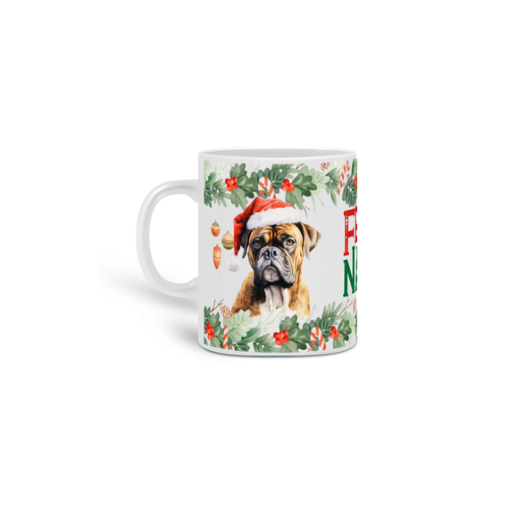 Caneca Natal - Boxer